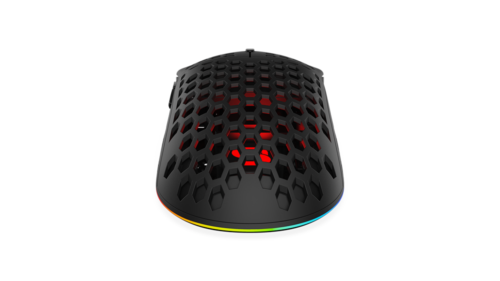 SPC Gear LIX Wireless fekete vezeték nélküli gamer egér