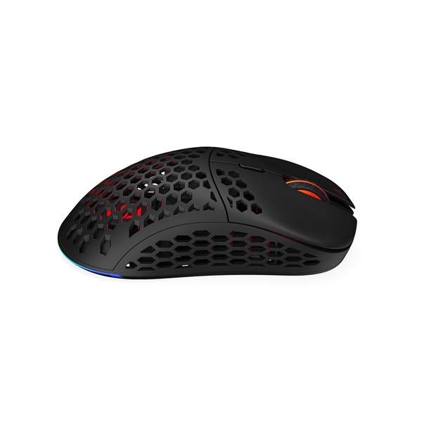SPC Gear LIX Wireless fekete vezeték nélküli gamer egér