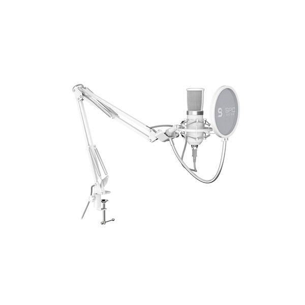 SPC Gear SM950 Onyx White streaming mikrofon