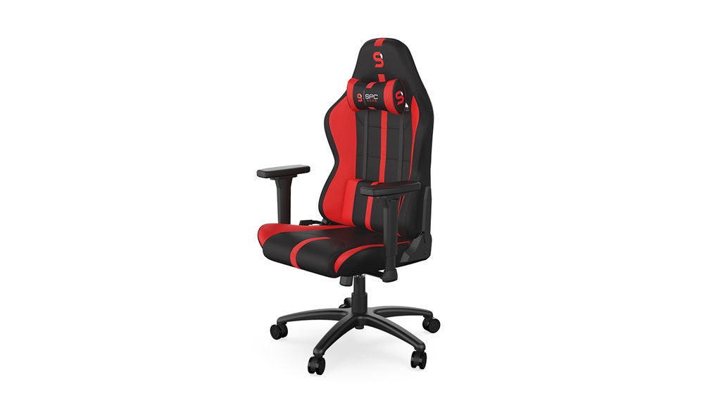 SPC Gear SR400F fekete / piros gamer szék
