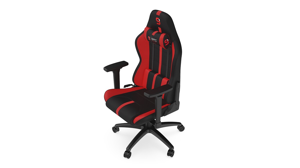 SPC Gear SR400F fekete / piros gamer szék