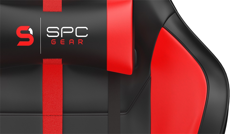 SPC Gear SR400 fekete / piros gamer szék