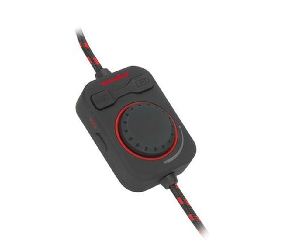 Speedlink MAXTER 7.1 fekete gamer headset