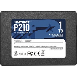 SSD Patriot 1TB P210 2,5" SATA3