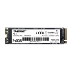 SSD Patriot 240GB P310 M.2 2280 PCIe
