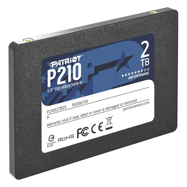 SSD Patriot 2TB P210 2,5" SATA3