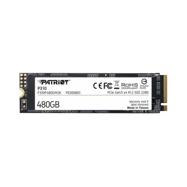 SSD Patriot 480GB P310 M.2 2280 PCIe
