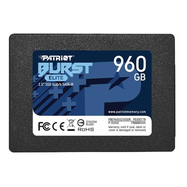 SSD Patriot 960GB Burst Elite 2,5" SATA3