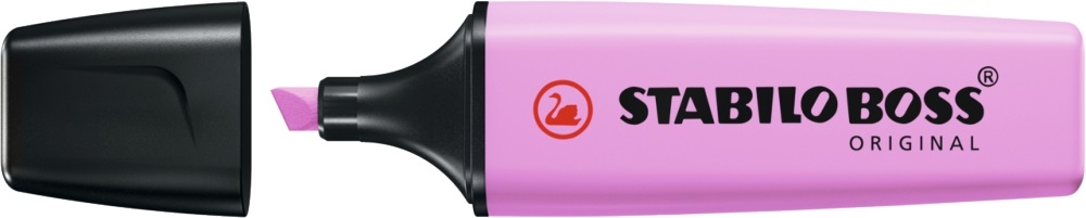 Stabilo BOSS ORIGINAL Pastel deres málna szövegkiemelő