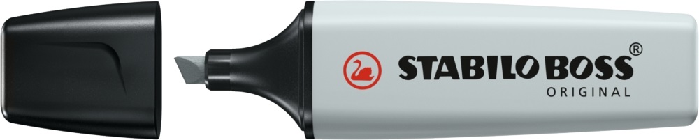 Stabilo BOSS ORIGINAL Pastel poros szürke szövegkiemelő