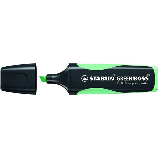 STABILO GREEN BOSS Pastel menta szövegkiemelő