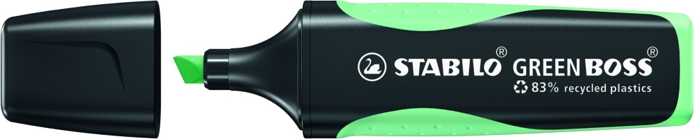 STABILO GREEN BOSS Pastel menta szövegkiemelő