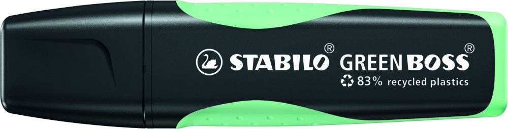 STABILO GREEN BOSS Pastel menta szövegkiemelő