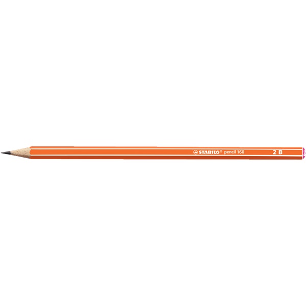 STABILO pencil 160 2B narancs grafitceruza