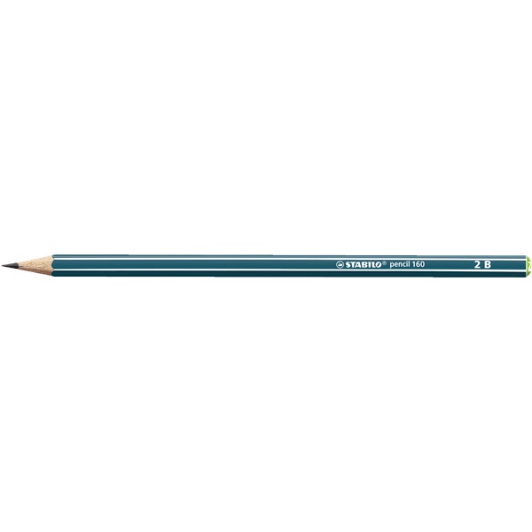 STABILO pencil 160 2B petrol grafitceruza