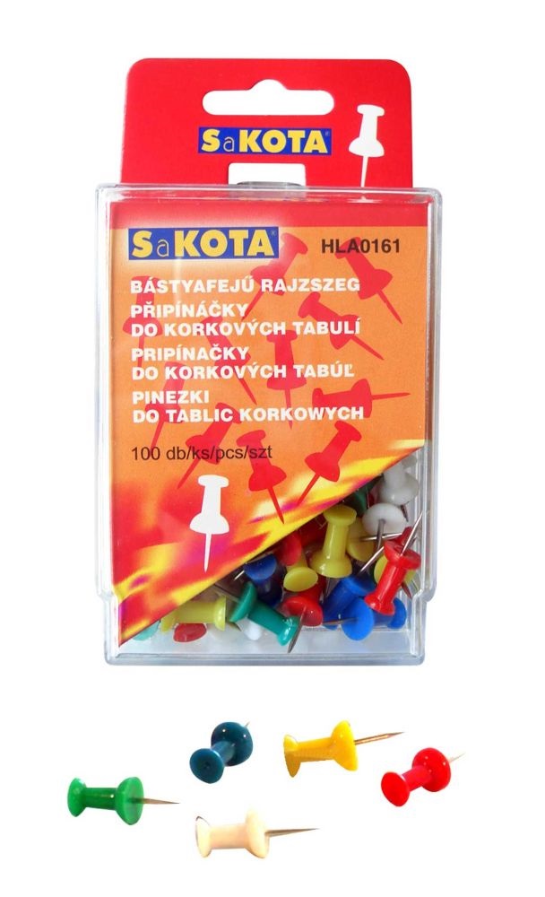 Sakota 100db színes térképtű