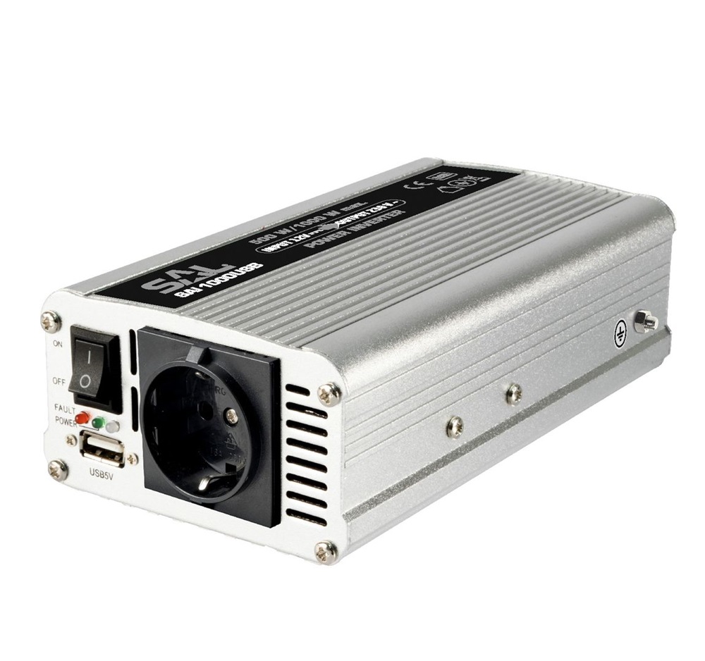 Sal SAI 1000USB USB-s feszültség-átalakító 500/1000W