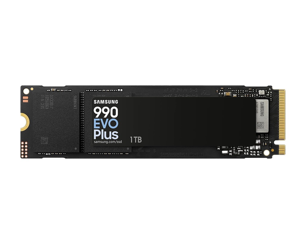 Samsung 1TB M.2 NVMe 2280 990 EVO Plus (MZ-V9S1T0BW) SSD
