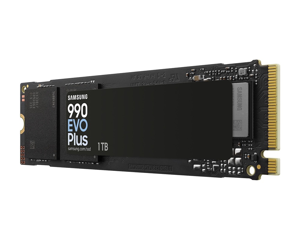 Samsung 1TB M.2 NVMe 2280 990 EVO Plus (MZ-V9S1T0BW) SSD