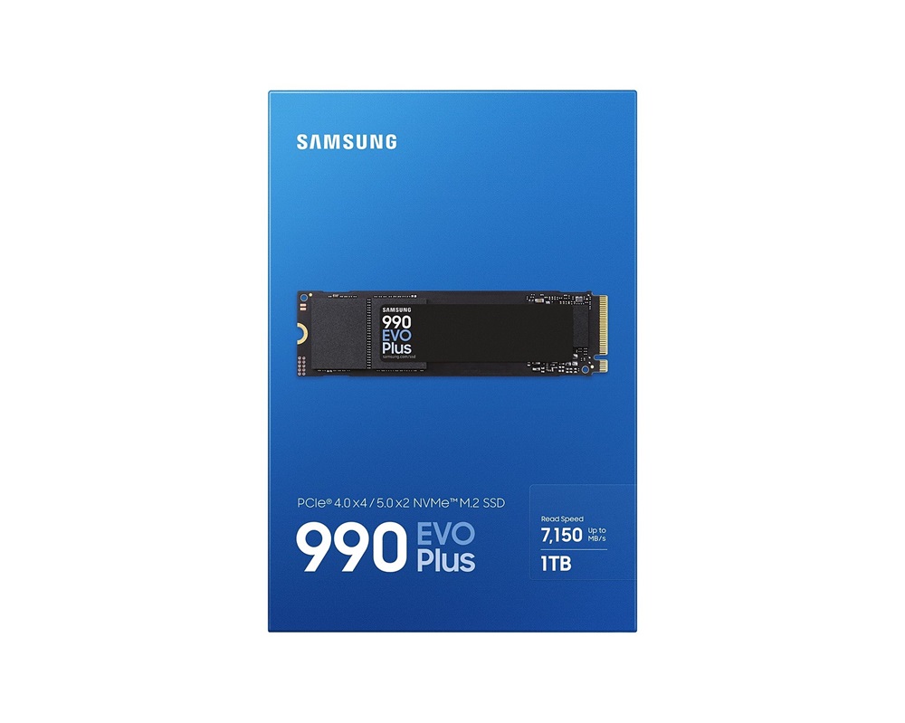 Samsung 1TB M.2 NVMe 2280 990 EVO Plus (MZ-V9S1T0BW) SSD