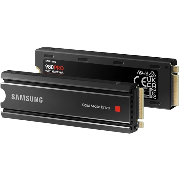 Samsung 2000GB NVMe 1.3c M.2 2280 980 PRO Heat-Sink (MZ-V8P2T0CW) SSD