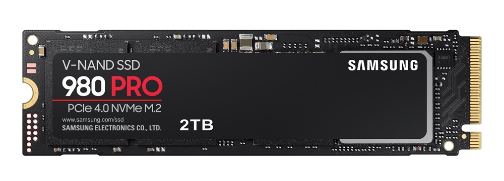 Samsung 2000GB NVMe 1.3c M.2 2280 980 PRO (MZ-V8P2T0BW) SSD