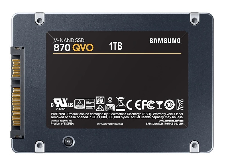 Samsung 2000GB SATA3 2,5" 870 QVO (MZ-77Q2T0BW) SSD