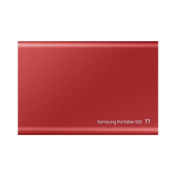 Samsung 2000GB USB 3.2 (MU-PC2T0R/WW) piros T7 külső SSD