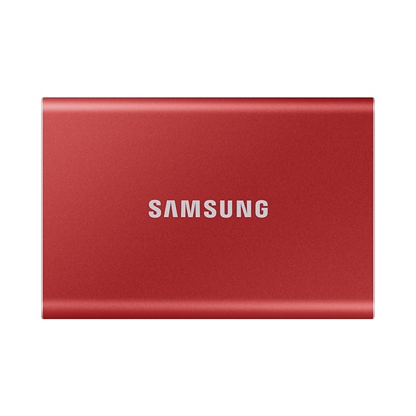 Samsung 2000GB USB 3.2 (MU-PC2T0R/WW) piros T7 külső SSD