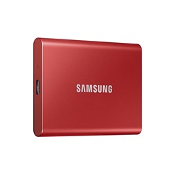 Samsung 2000GB USB 3.2 (MU-PC2T0R/WW) piros T7 külső SSD