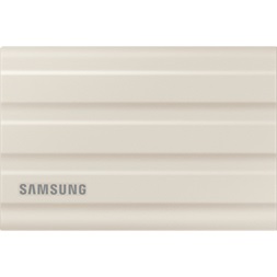 Samsung 2000GB USB 3.2 (MU-PE2T0K/EU) bézs T7 Shield külső SSD