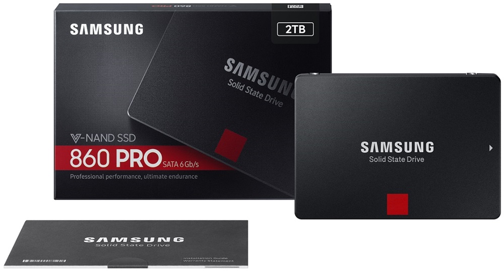Samsung 2048GB SATA3 2.5" 860 PRO Basic (MZ-76P2T0B/EU) SSD