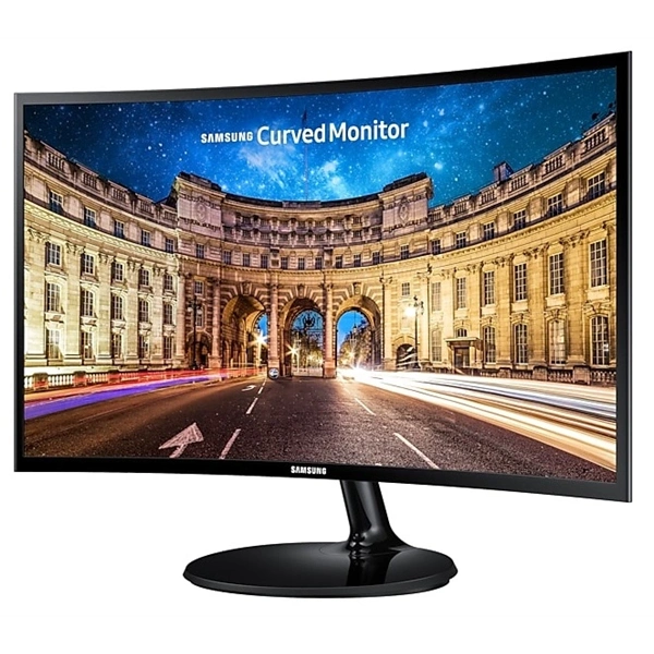 Samsung 23,5" C24F390FHR FHD VA VGA/HDMI fekete ívelt LED monitor (Újracsomagolt)