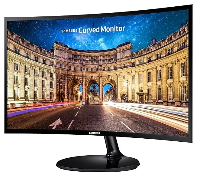 Samsung 23,5" C24F390FHR FHD VA VGA/HDMI fekete ívelt LED monitor (Újracsomagolt)