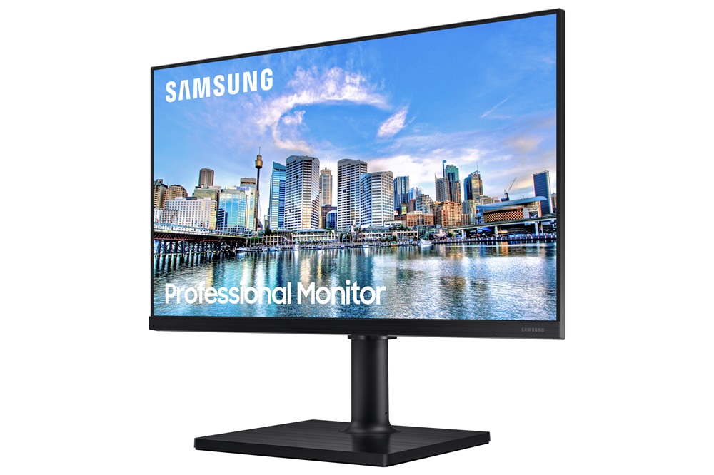 Samsung 23,8" F24T450FQU FHD IPS HDMI/DP/USB fekete LED monitor