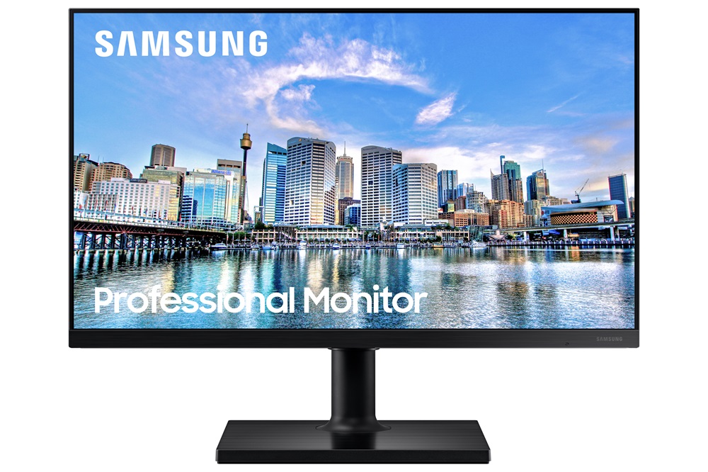 Samsung 23,8" F24T450FQU FHD IPS HDMI/DP/USB fekete LED monitor