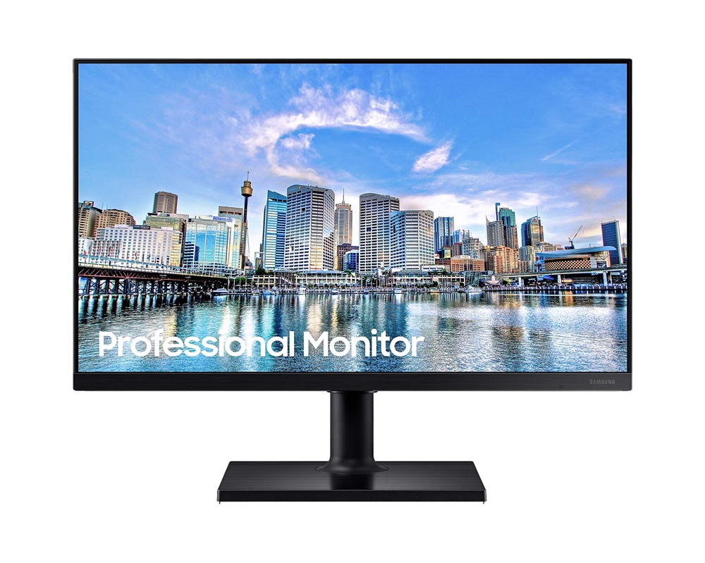 Samsung 23,8" T45FZUXEN FHD IPS HDMI/DP/USB fekete monitor
