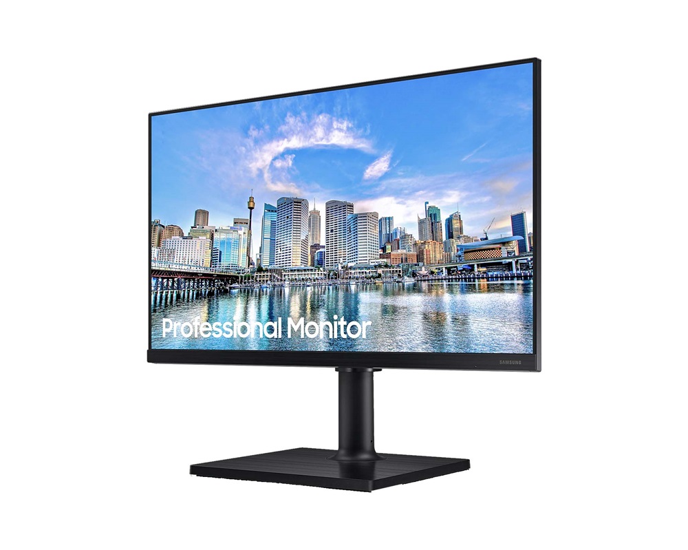 Samsung 23,8" T45FZUXEN FHD IPS HDMI/DP/USB fekete monitor
