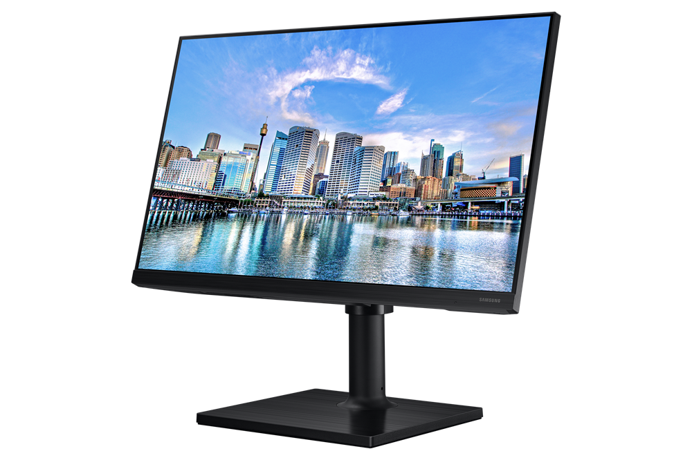 Samsung 23,8" T45FZUXEN FHD IPS HDMI/DP/USB fekete monitor