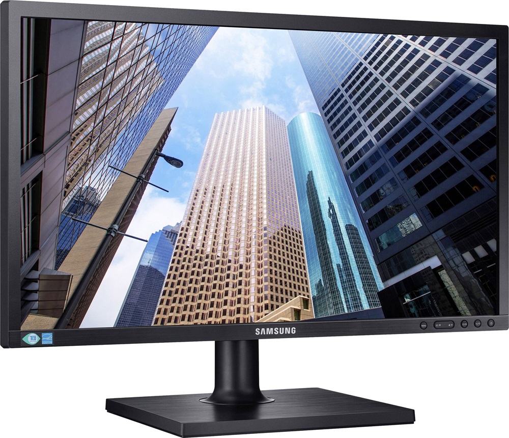Samsung 23,6" S24E450BL TN FHD VGA/DVI fekete monitor (Használt A)