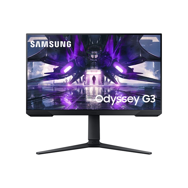 Samsung 24" LS24AG300NRX FHD VA 144Hz DP/HDMI fekete gamer monitor (Újracsomagolt)