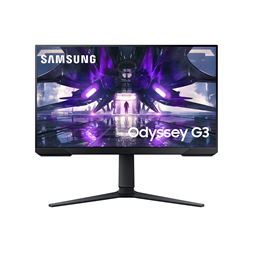Samsung 24" LS24AG300NRX FHD VA 144Hz DP/HDMI fekete gamer monitor (Újracsomagolt)