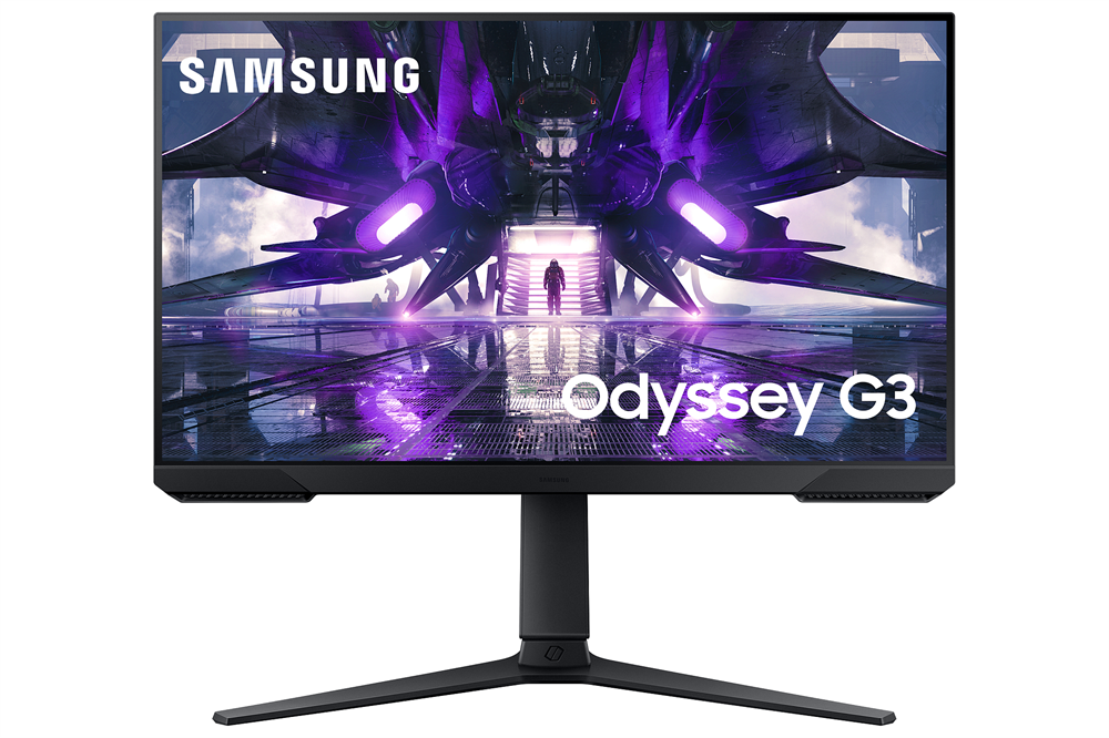 Samsung 24" LS24AG300NRX FHD VA 144Hz DP/HDMI fekete gamer monitor (Újracsomagolt)
