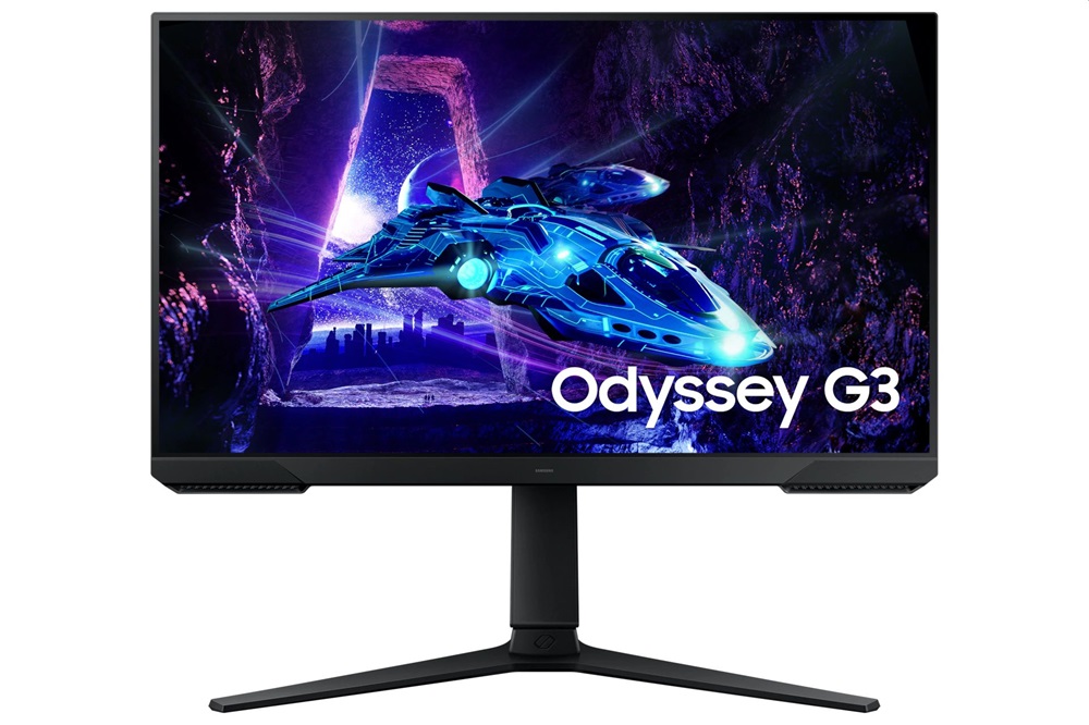 Samsung 24" LS24DG302EUXEN Odyssey G3 G30D FHD VA 180Hz DP/HDMI gamer monitor