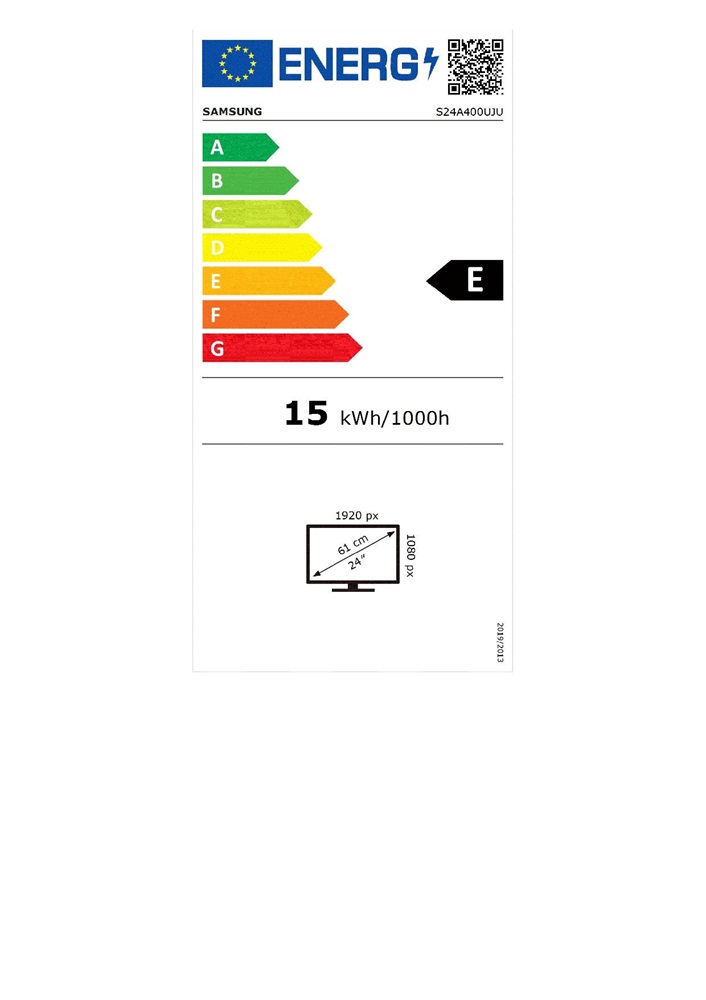 Samsung 24" S24A400UJU FHD IPS 75Hz HDMI/DP monitor