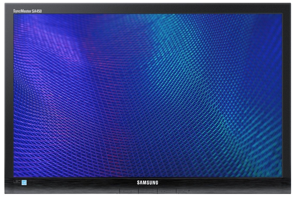 Samsung 24" S24A450BW WUXGA TN DVI/VGA talp nélküli monitor (Használt A)