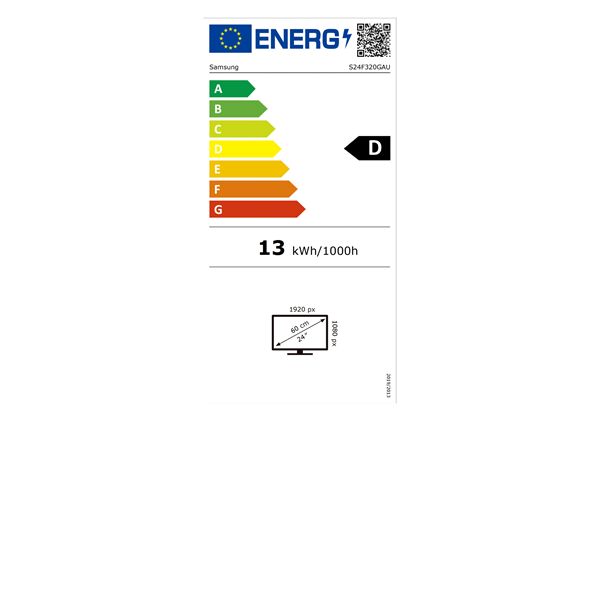 Samsung 24" LS24F320GAUXEN FHD IPS 120Hz HDMI monitor