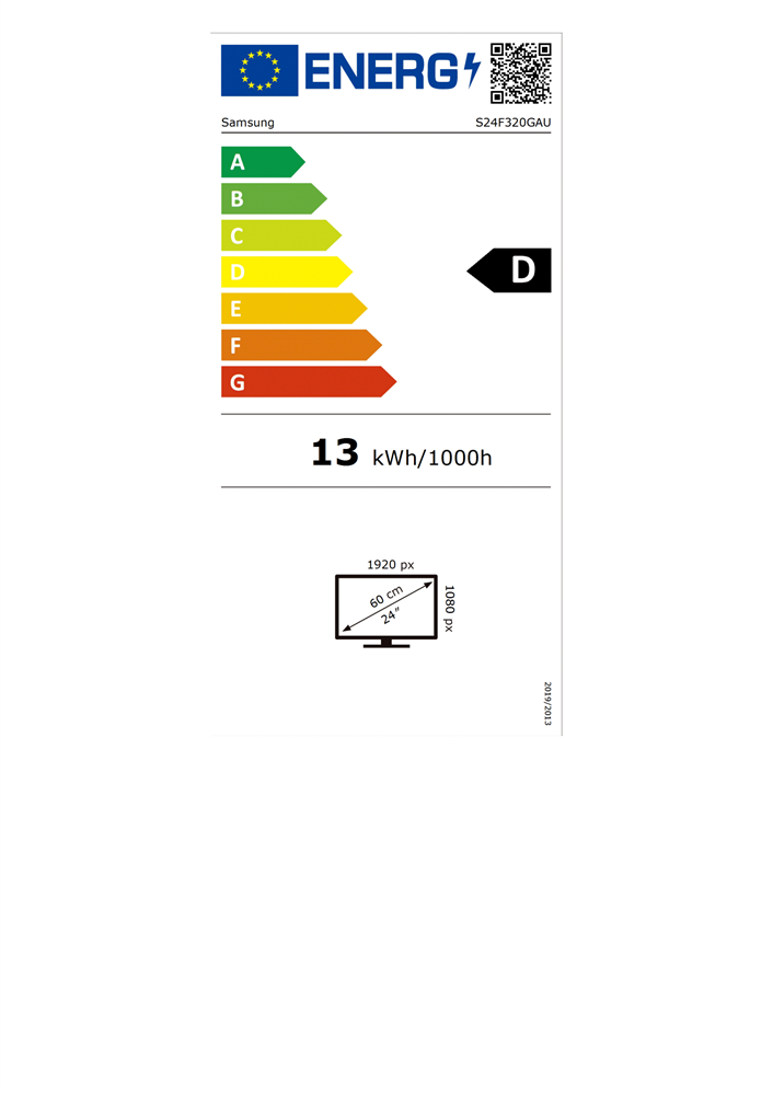Samsung 24" LS24F320GAUXEN FHD IPS 120Hz HDMI monitor