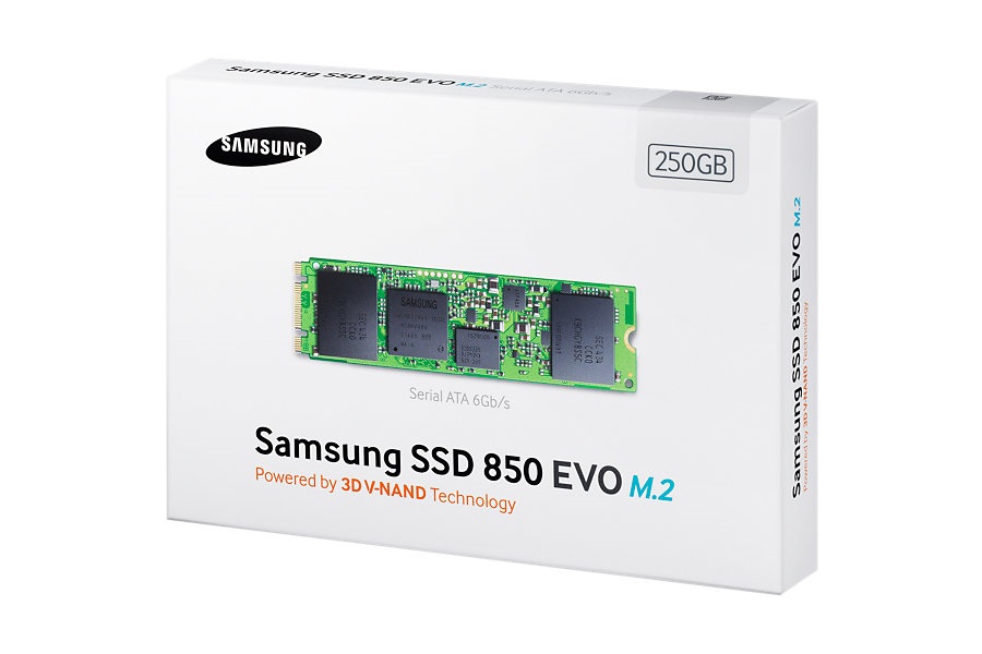 Samsung 250GB SATA3 850 EVO M.2 SATA (MZ-N5E250BW) SSD