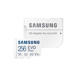 Samsung 256GB SD micro EVO Plus (SDXC Class10) (MB-MC256KA/EU) memóriakártya adapterrel